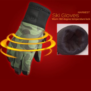 Children Winter Warm Sports Windproof Waterproof Ski Gloves Snowboard