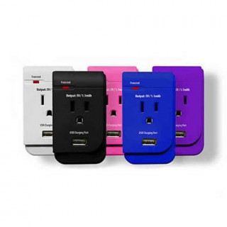 Classic Combo Solo now in colors get USB and AC Outlet in one combination. - White