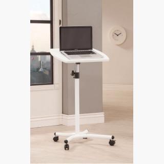Coaster Laptop Stand Desk in White