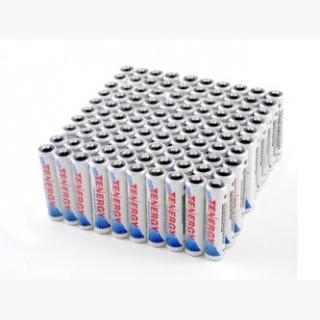 Combo: 100pcs Tenergy Premium AAA 1000mAh NiMH Rechargeable Batteries