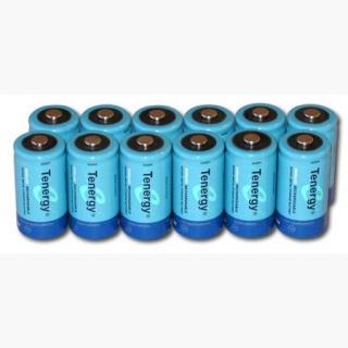 Combo: 12pcs Tenergy C 5000mAh NiMH Rechargeable Batteries