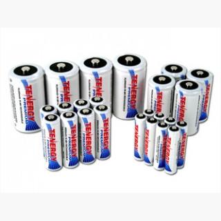 Combo: 24pcs Tenergy Premium NiMH Rechargeable Batteries (8AA/8AAA/4C/4D)