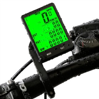 CoolChang 57025 Wireless Bicycle Computer Rainproof Speedometer Stopwatch
