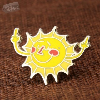 Custom Sunshine Enamel Pins