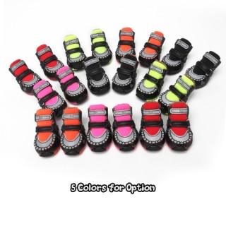 DJJ DS303SA Cool Colorful Pet Dog Shoes Spring and Autumn Style Dog Sports Shoes Leisure Shoes for P