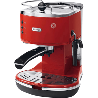 DeLonghi ECO310 Icona Manual Espresso Machine (Red) - ECO310R