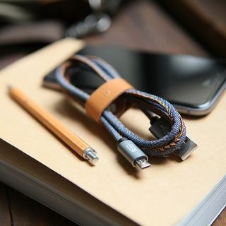 Denim Lightning / Android Data USB Cable