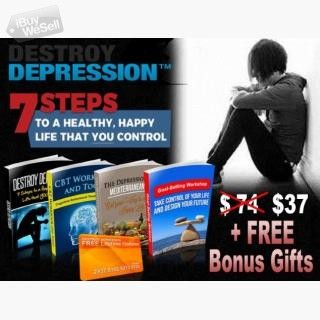 Destroy Depression in 7 Steps + Bonus Support