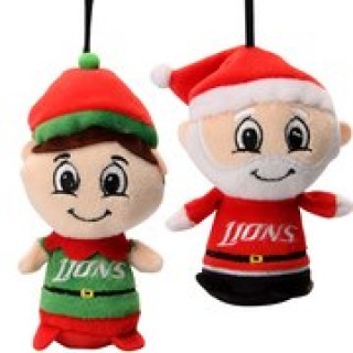 Detroit Lions 2-Pack Santa & Elf Teamie Beanies