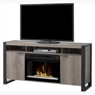 Dimplex GDS25GD-1571ST PIERRE MEDIA CONSOLE, FOR USE WITH 25 Inch FIREBOX, STEELTOWN