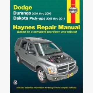 Dodge Durango &amp; Dakota Haynes Repair Manual 2004-2011