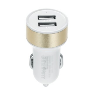 Dual USB Universal Car Charger Compatible with All Phones