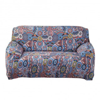 Elastic Sofa Cover Slip-resistant All-Inclusive Wrap Sofa Couch Towel(B)