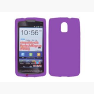 Electric Purple Silicone Gel Skin Phone Case Protector for Pantech Discover P9090