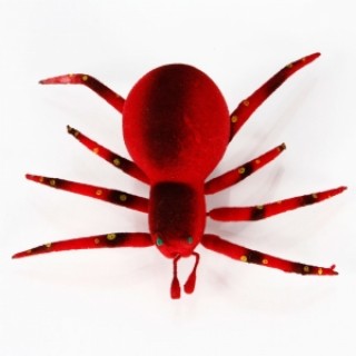 Emulational Spider Design Fridge Magnet Magnetic Sticker Red
