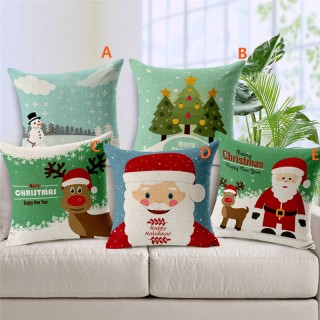 European Christmas Sofa Office Cushion Cover 5 Designs Christmas Pillow Cover Christmas Gifts