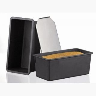 Exoglass Bread Pan With Stainless Cover - 7.5 Inch