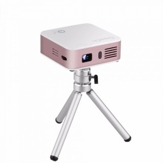 Exquizon E05 Mini DLP Projector 120 Inch Lumens Support Airplay Miracast For Android WIFI Projector 