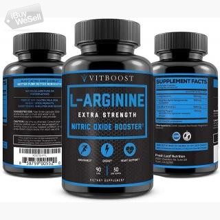 Extra Strength L Arginine 1500mg - Nitric Oxide Supplements for Stamina, Muscle, Vascularity & Energ