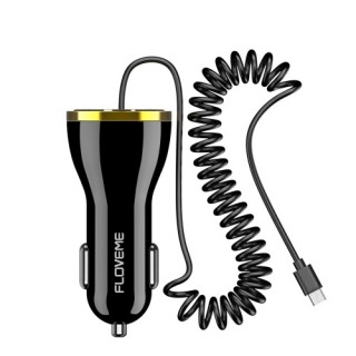 FLOVEME USB Car Charger With Micro Android Plug
