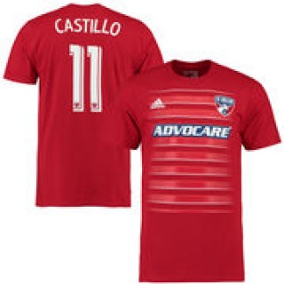 FabiÃ¡n Castillo FC Dallas adidas Player Name & Number T-Shirt