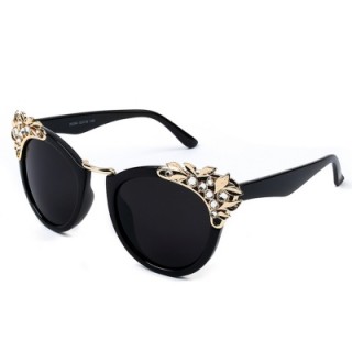 Fashion Rhinestone Cat Eye Sunglasses