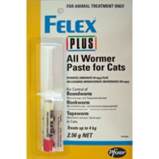 Felex Plus Allwormer Paste for Cats 1 Tube