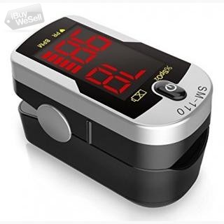 Finger Pulse Oximeter SM-110 with Carry Case