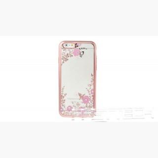 Floral Silicone Protective Back Case Cover for iPhone 6s / iPhone 6