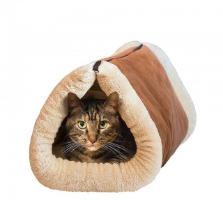 Foldable Warm-Keeping Pet House Mat Sleeping Bags Cat Tunnel
