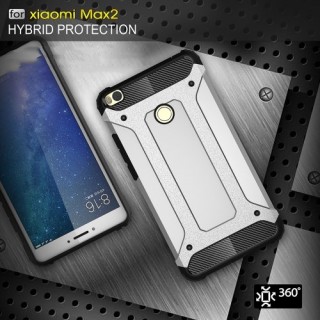 For Xiaomi Max 2 Case Slim Fit Dual Layer Hard Back Cover Bumper Protective Shock-Absorption & Skid-