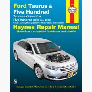 Ford Taurus 500 &amp; Mercury Montego Sable Haynes Repair Manual 2005-2014