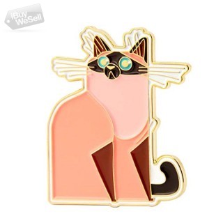 GS-JJ Cute Cat Custom Lapel Pin
