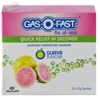 Gas-o-Fast Guava – 24 Pieces