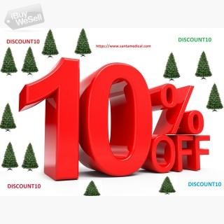 Get 10% Christmas Discount on all products of Santamedical and Gurin