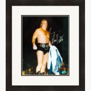 Greg Valentine autographed 8x10 Photo The Hammer (Wrestling) Image #2 Matted & Framed