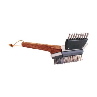 Grill Daddy GB41011S Small Wooden Grill Brush