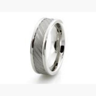 Grooved Stainless Steel Ring