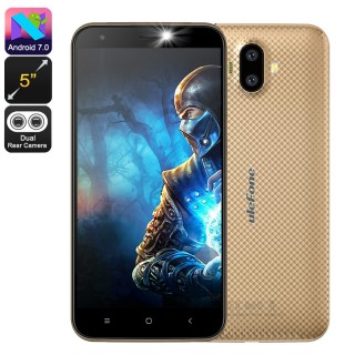 HK Warehouse Ulefone S7 Android Phone - Quad-Core, 5-Inch Display, Android 7.0, 2GB RAM, Dual-IMEI, 