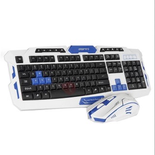 HK8100 Wireless Keyboard & Mouse Combo Waterproof Gaming Kit for PC/Laptop