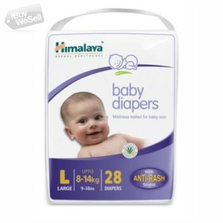 Himalaya Baby Large Size Diapers (28 Count)