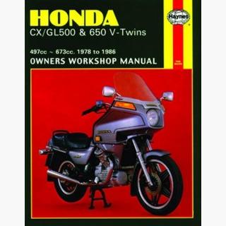 Honda CX/GL500 &amp; 650 V-Twins Haynes Repair Manual 1978-1986