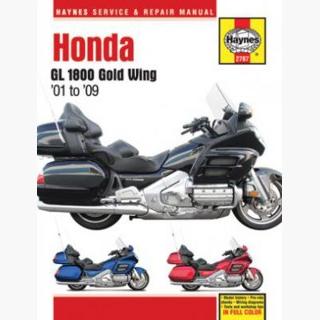 Honda GL 1800 Gold Wing Haynes Repair Manual 2001-2009