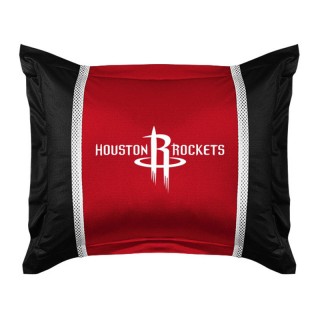 Houston Rockets Pillow Sham - NBA Basketball Team Logo Bedding Pillow Cover
