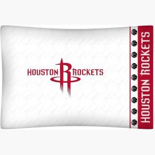Houston Rockets Pillowcase - NBA Basketball Team Logo Bedding Pillow Cover