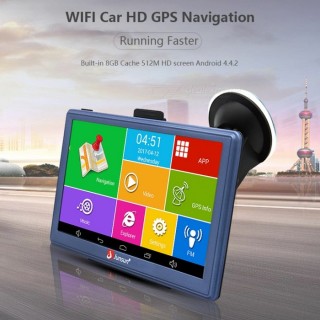 Junsun 7" Android Bluetooth Wireless Car GPS Navigator (Europe Map)