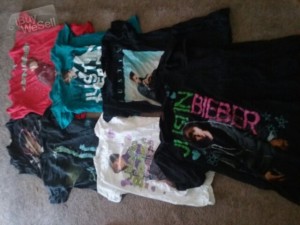 Justin bierbr  T shirts m