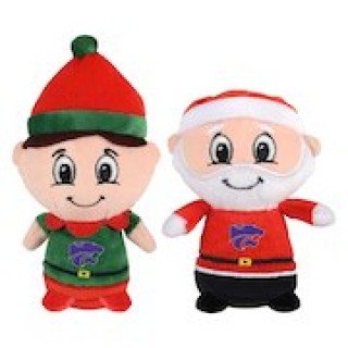 Kansas State Wildcats 2-Pack Santa & Elf Teamie Beanies