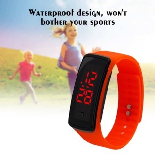 Kids Sport Electronic LED Bracelet Silicone Smart Watch Children Wrist Digital Watches