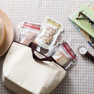 Kitchen Accessory Zipper Fridge Freezing Food Storage Ziplock Fresh Bag